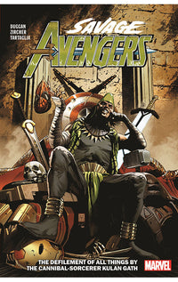 Savage Avengers (First series) vol 05 The Defilement of All Things by the Cannibal Sorcerer Kulan Gath tp