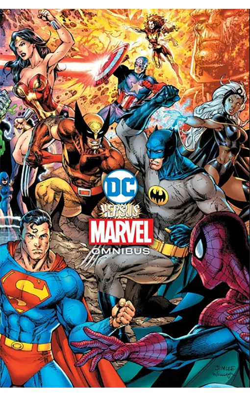 DC Versus Marvel Omnibus hardcover (Direct Market Cover)