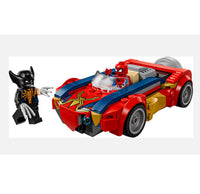 LEGO® Marvel Spider-Man Car vs. Venomized Wolverine (76336)