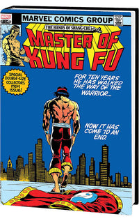 Shang-Chi Master of Kung-Fu Omnibus vol 04 hardcover