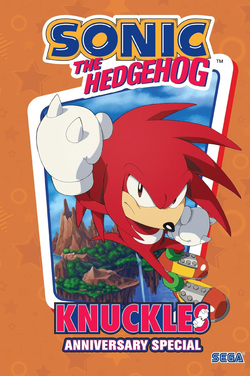 Sonic the Hedgehog: Knuckles Anniversary Special hardcover