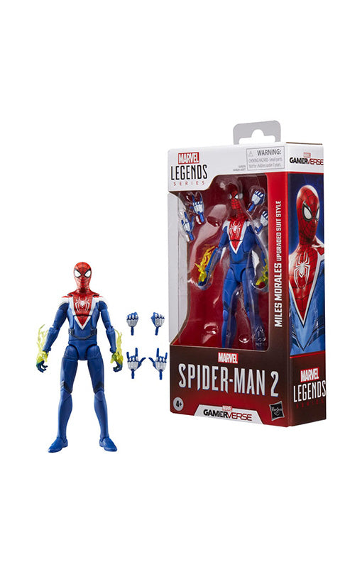 Spider-Man 2 Marvel Legends Gamerverse Action Figure Miles Morales (Upgraded Suit Style) 15 cm