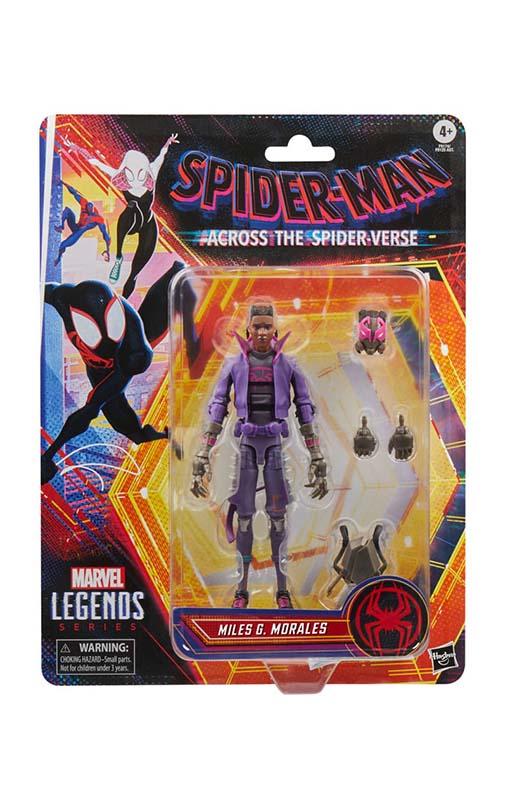 Spider-Man: Across the Spider-Verse Marvel Legends Action Figure Miles G. Morales 15 cm