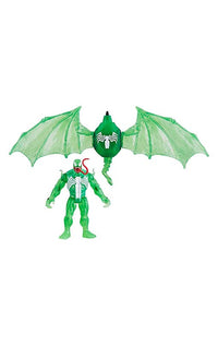 Spider-Man Epic Hero Series Web Splashers Action Figure Green Symbiote Hydro Wing Blast 10 cm