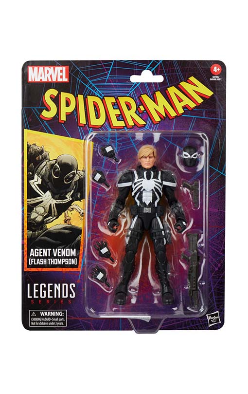 Spider-Man Marvel Legends Retro Action Figure Agent Venom (Flash Thompson) 15 cm
