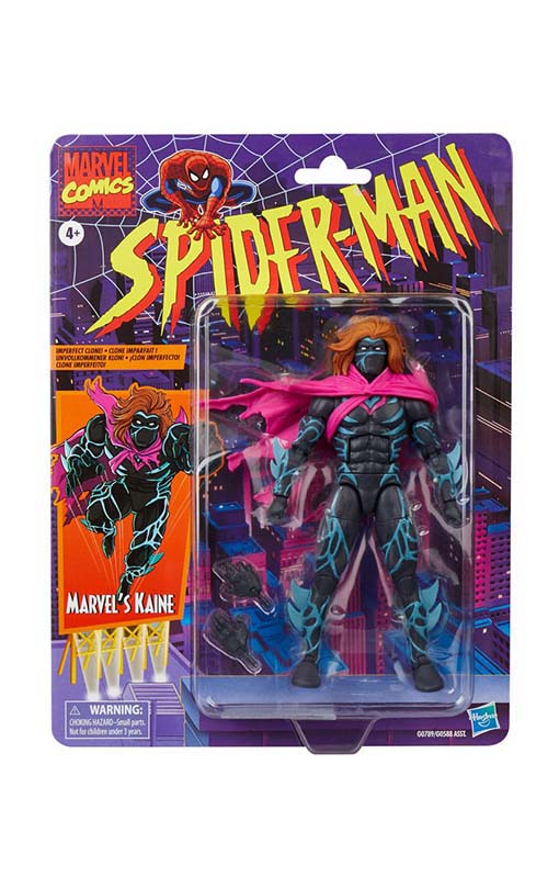Spider-Man Marvel Legends Retro Action Figure Marvel's Kaine 15 cm