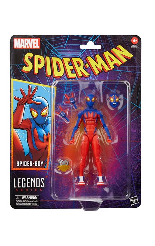 Spider-Man Marvel Legends Retro Action Figure Spider-Boy 15 cm