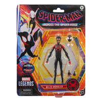 Spider-Man: Across the Spider-Verse Marvel Legends Action Figure Miles Morales Unmasked 15 cm