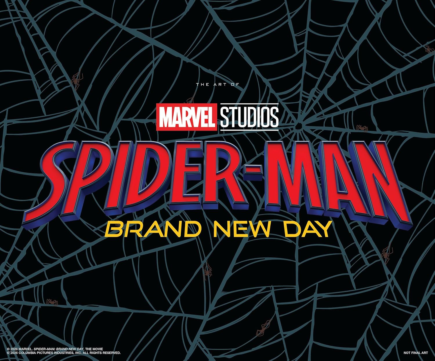 Spider-Man: Brand New Day - The Art of the Movie hardcover