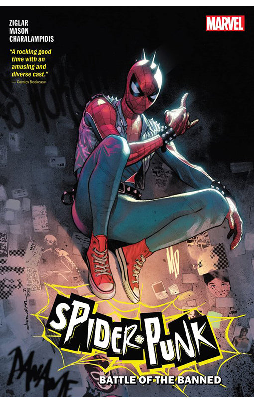 Spider-Punk Battle of the Banned tp