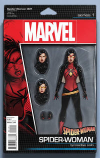 Spider-Woman #1 John Tyler Christopher Action Figure Variant