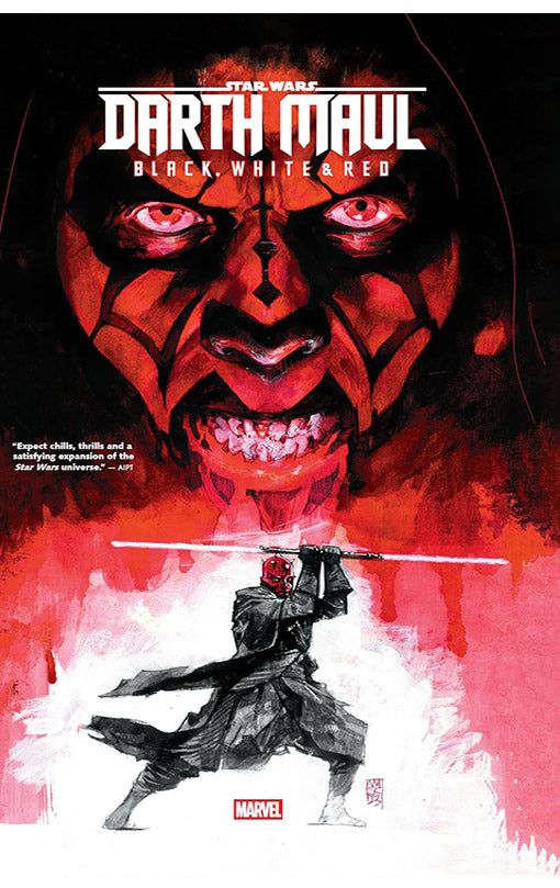 Star Wars Darth Maul - Black, White &amp; Red tp