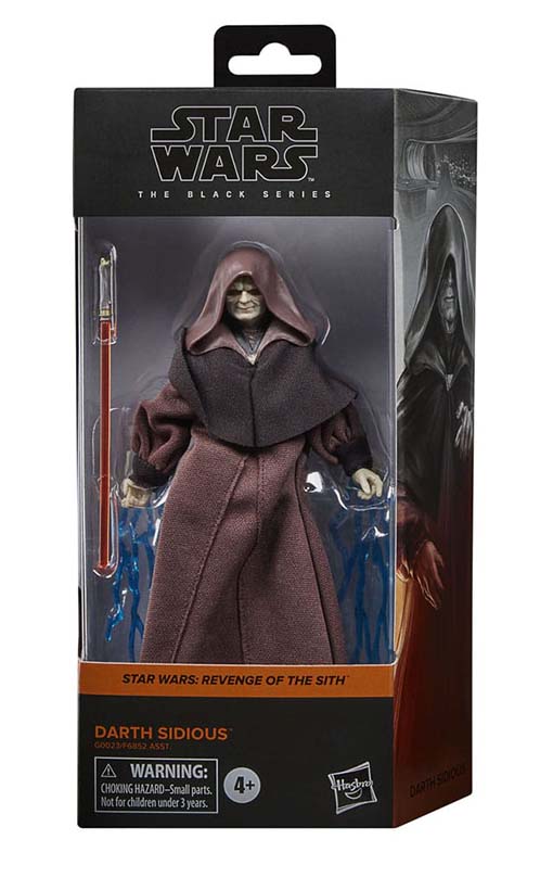 Star Wars Episode III Black Series Action Figure Darth Sidious 15 cm