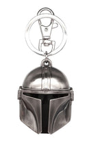 Star Wars Mandalorian Helmet Metal Keychain