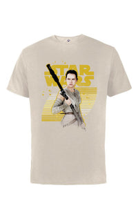 Star Wars The Force Awakens Rey Stands Strong LADIES t-shirt