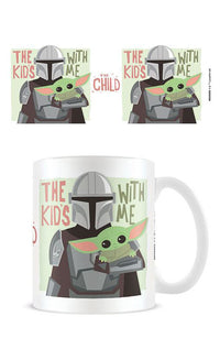 Star Wars The Mandalorian Mug The Kids With Me Mug