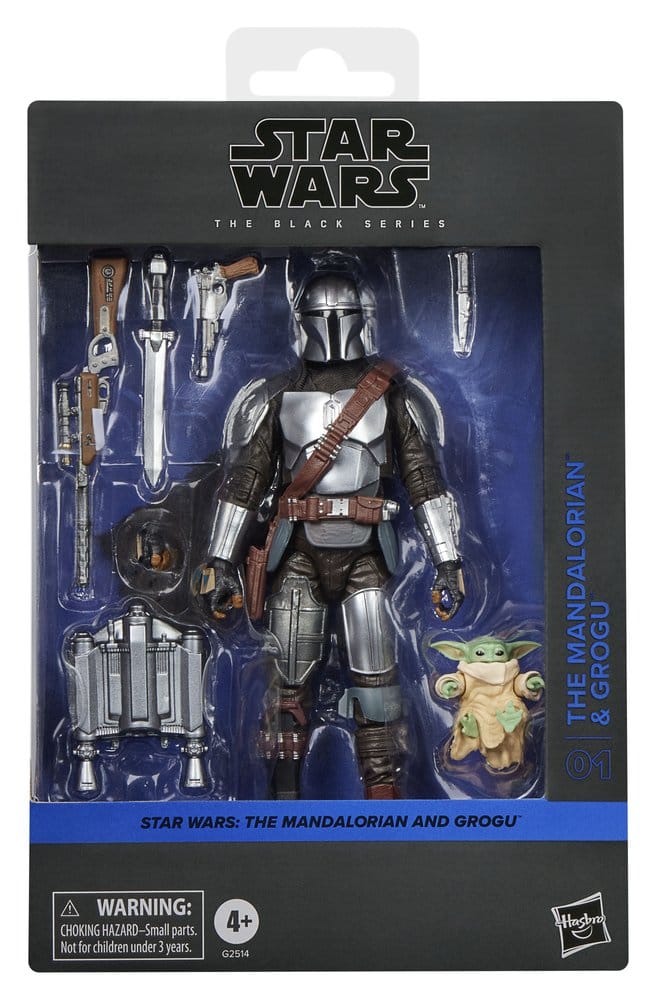 Star Wars: The Mandalorian & Grogu Black Series Action Figure The Mandalorian & Grogu 15 cm