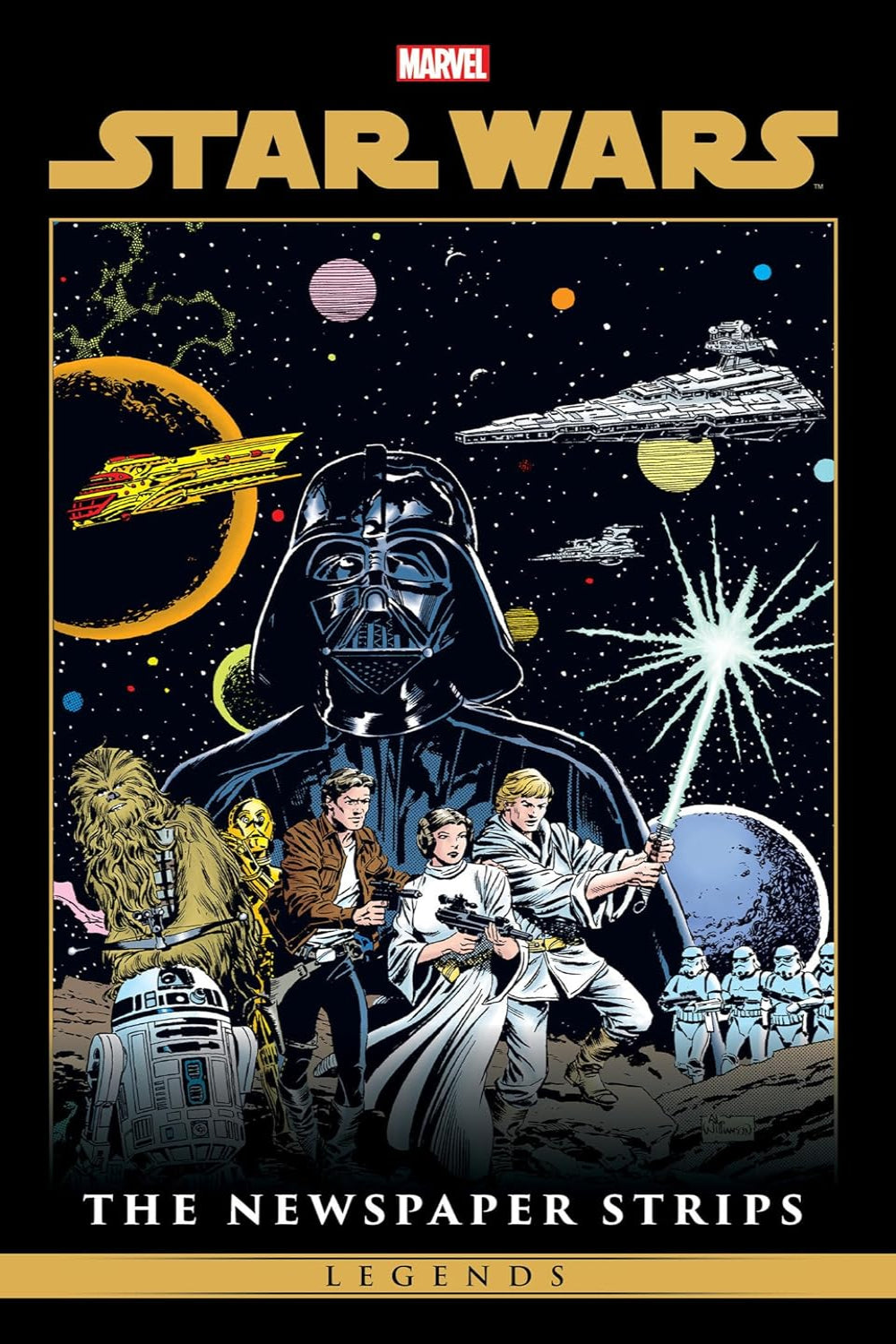 Star Wars Legends: The Newspaper Strips Omnibus hardcover