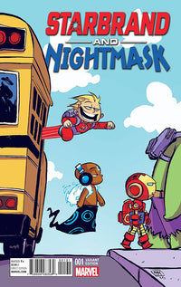 Starbrand and Nightmask #1 Skottie Young Variant