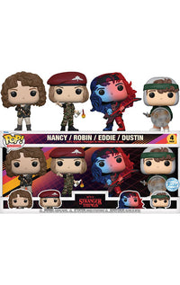 Stranger Things POP! TV Vinyl Figure 4-Pack S4 (EMEA) 9 cm