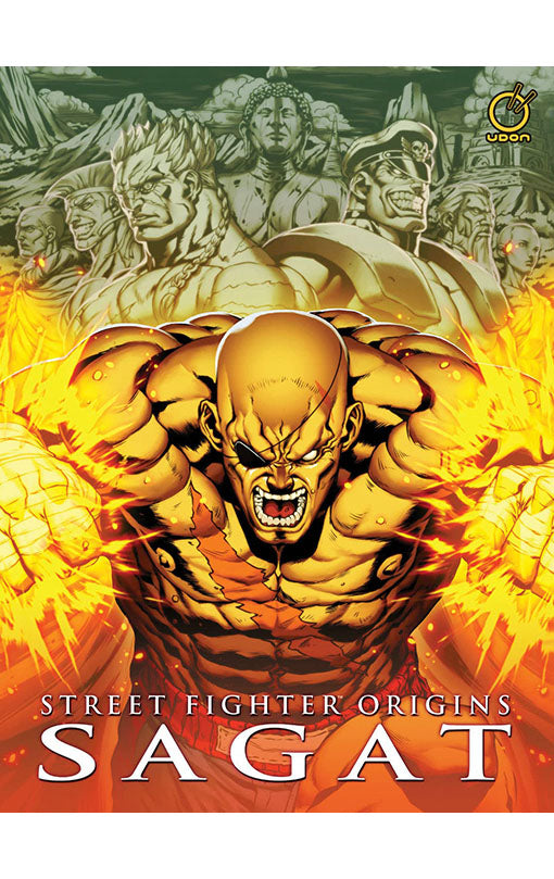 Street Fighter Origins Sagat Hardcover