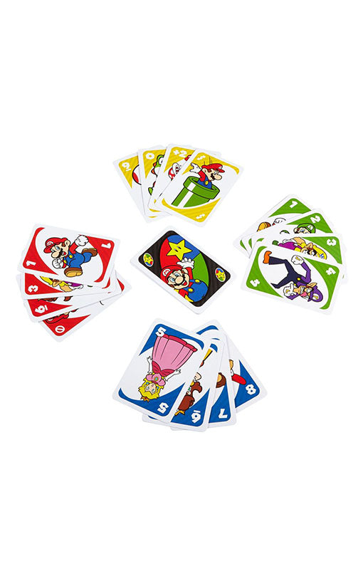 Super Mario Card Game UNO