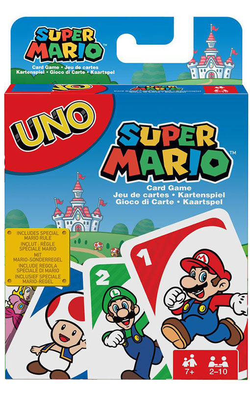 Super Mario Card Game UNO