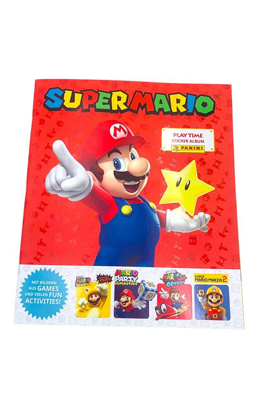 Super Mario Play Time Sticker Collection Sticker Album*German Version*