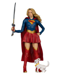 Supergirl (2026) DC Theatrical Deluxe Edition Action Figure Supergirl & Baby Krypto 17 cm