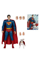 Superman DC Multiverse Deluxe Action Figure Superman with Krypto the Super Dog 18 cm