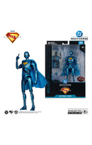 Superman (2025) DC Multiverse Deluxe Theatrical Edition Action Figure Robot (Red Platinum Edition) 18 cm