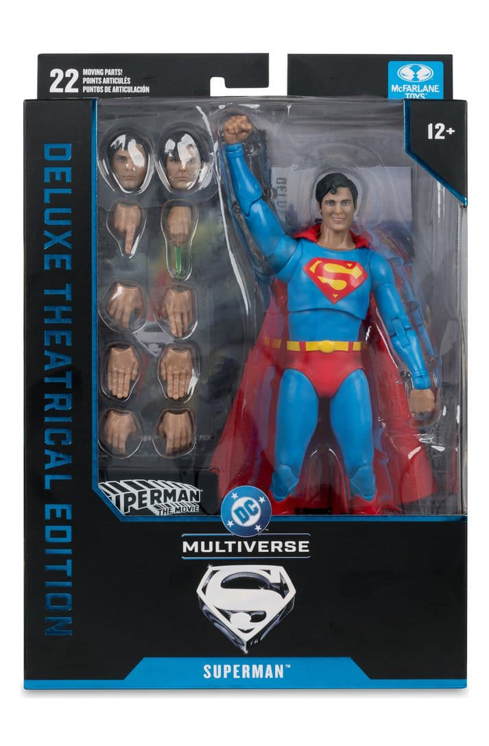 Superman (1978) DC Multiverse Deluxe Theatrical Edition Action Figure Superman 19 cm