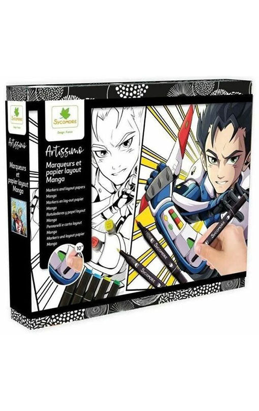 Sycomore Artissimo: Σετ Ζωγραφικής Manga - Manga Boy
