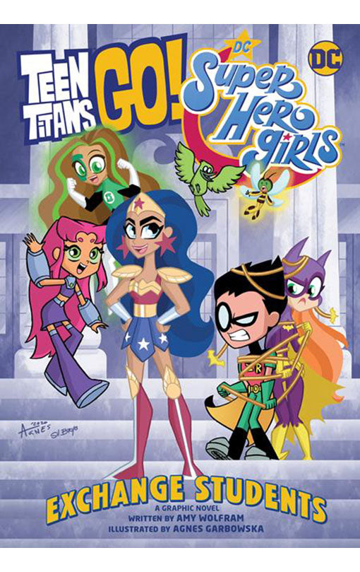 Teen Titans Go! DC Super Hero Girls Exchange Students tp