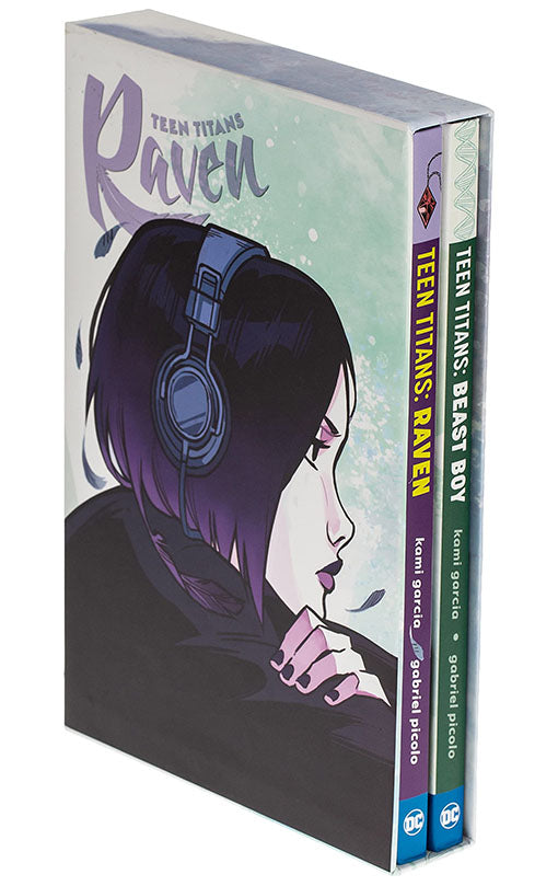 Teen Titans Raven and Beast Boy Box Set hardcover