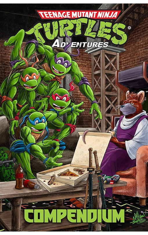 Teenage Mutant Ninja Turtles Adventures Compendium vol 01 hardcover