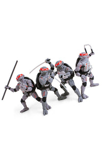 Teenage Mutant Ninja Turtles Battle Damaged BST AXN 4-Pack figure