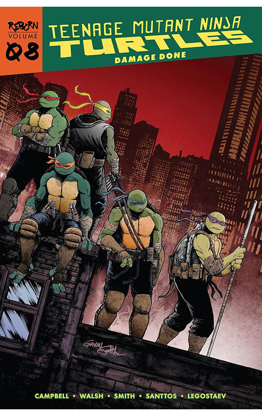 Teenage Mutant Ninja Turtles: Reborn vol 08 Damage Don tp