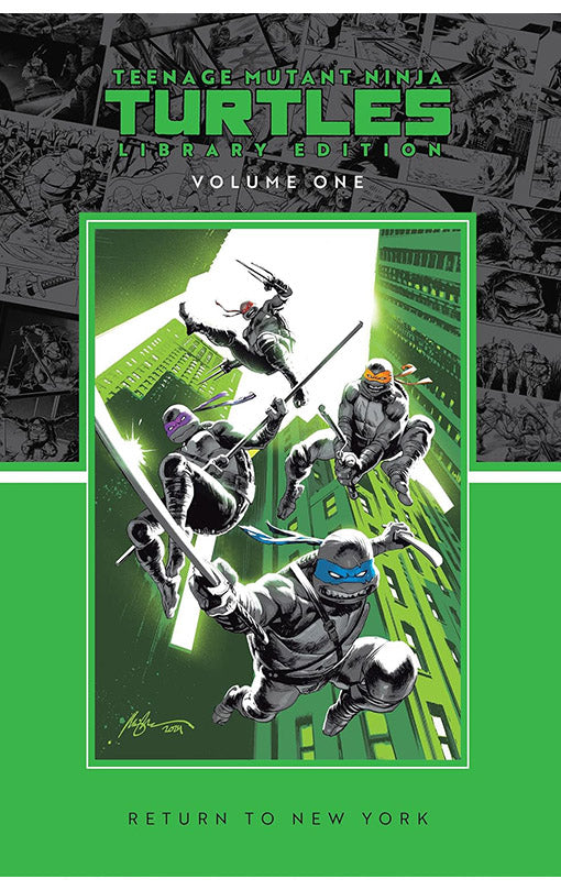 Teenage Mutant Ninja Turtles vol 01 Return to New York Library Edition hardcover