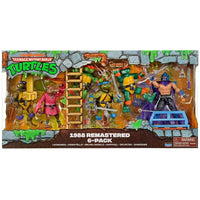 Teenage Mutant Ninja Turtles 6-Pack Action Figures 1988 Remastered
