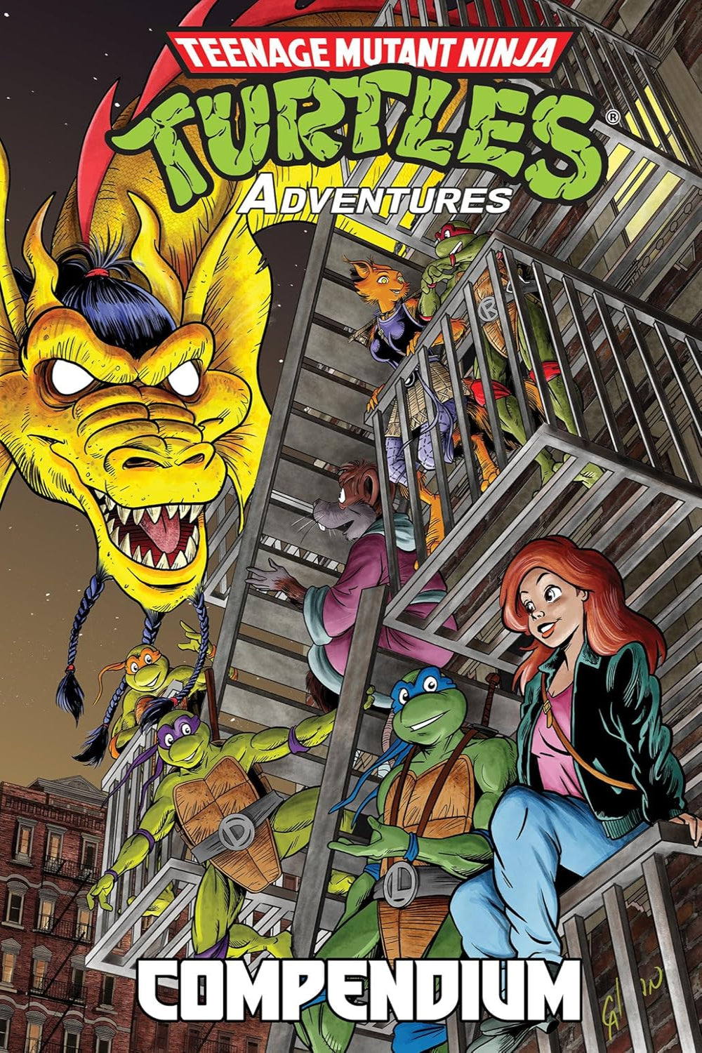 Teenage Mutant Ninja Turtles Adventures Compendium vol 03 hardcover