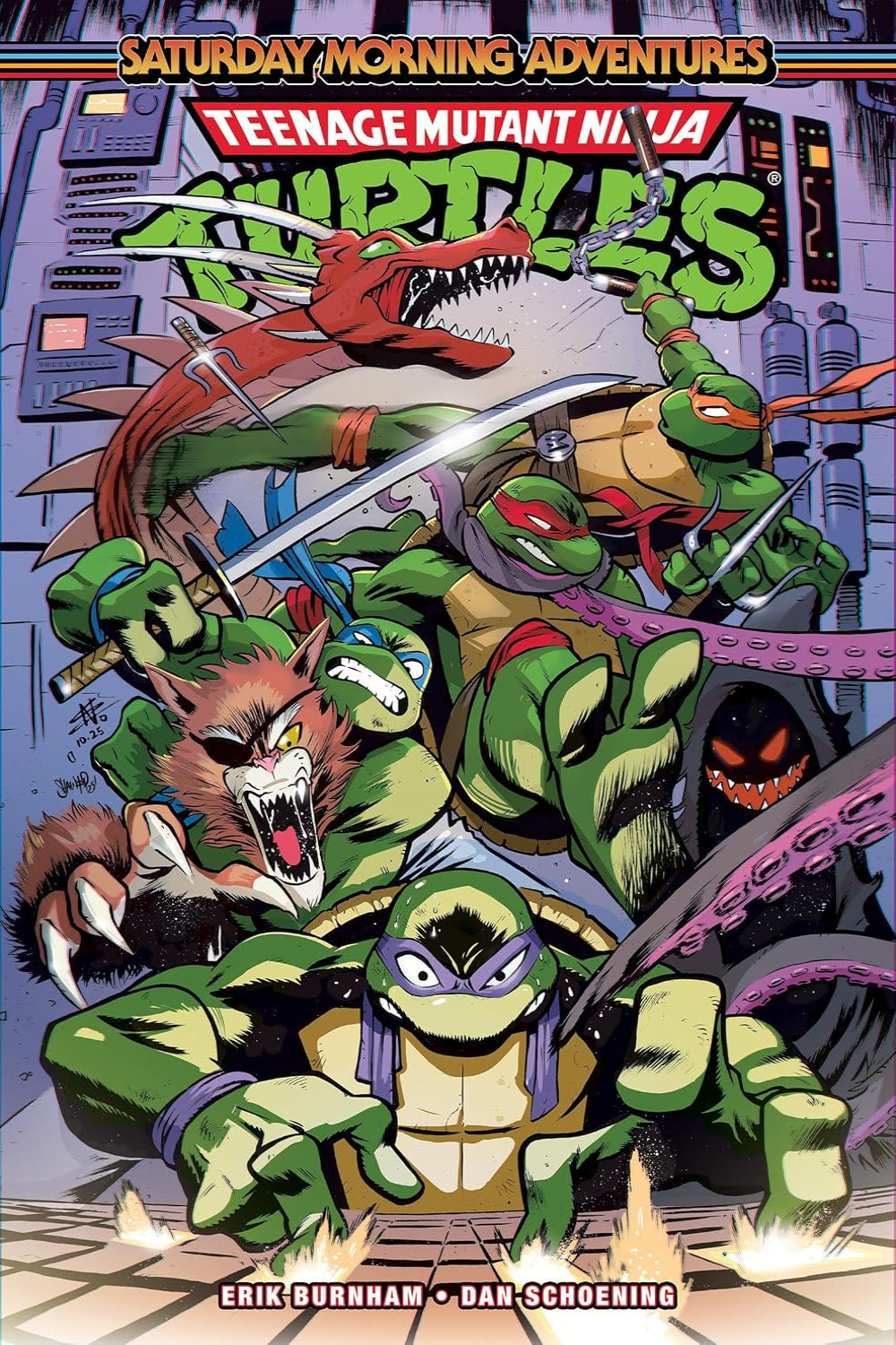 Teenage Mutant Ninja Turtles: Saturday Morning Adventures vol 09 tp