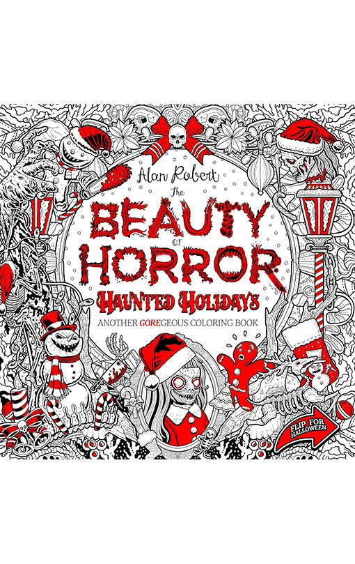 The Beauty of Horror Haunted Holidays Coloring Book tp