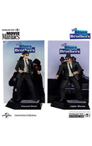 The Blues Brothers Movie Maniacs PVC Statue 2-Pack Jake & Elwood Blues (Gold Label) 15 cm