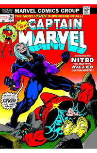 The Death of Captain Marvel Omnibus hardcover