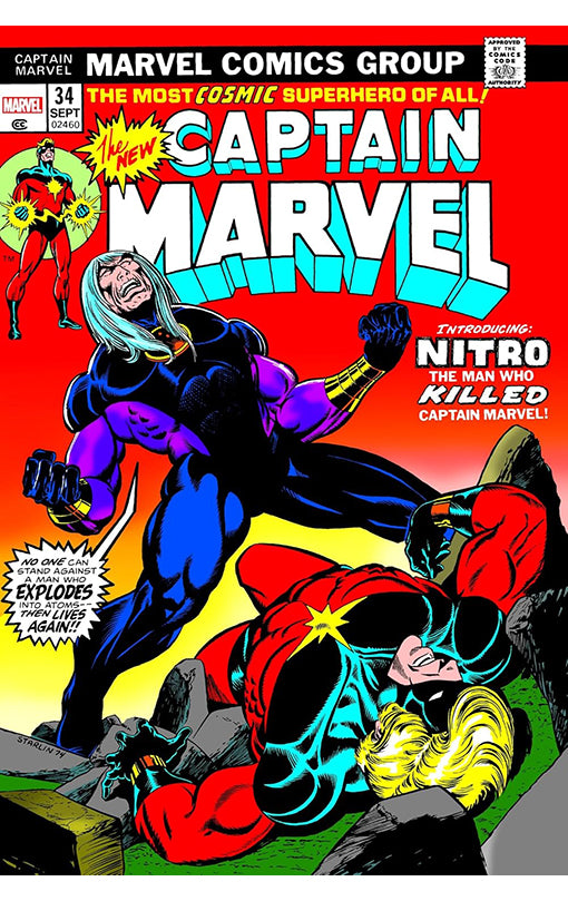 The Death of Captain Marvel Omnibus hardcover