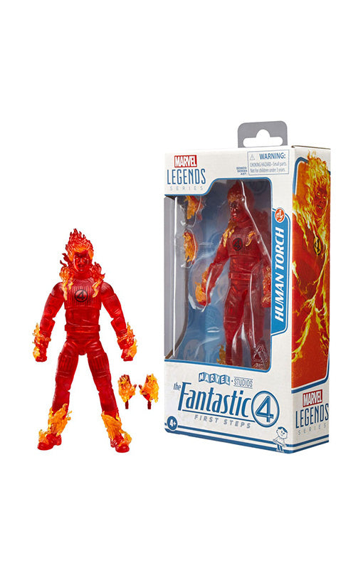 The Fantastic Four First Steps Marvel Legends Action Figure Human Torch 15 cm