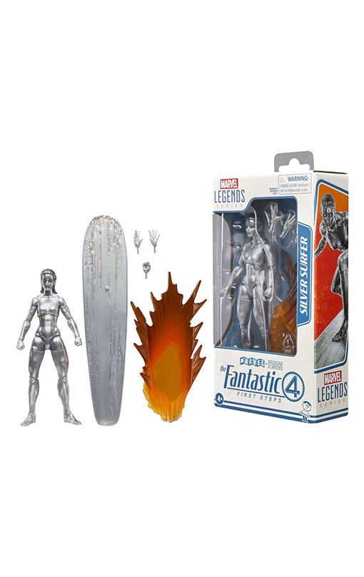 The Fantastic Four First Steps Marvel Legends Action Figure Silver Surfer 15 cm