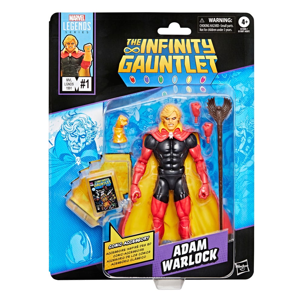 The Infinity Gauntlet Marvel Legends Action Figure Adam Warlock 15 cm