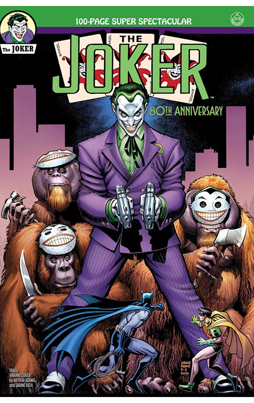 The Joker 80th Anniversary 100-Page Super Spectacular Arthur Adams Variant